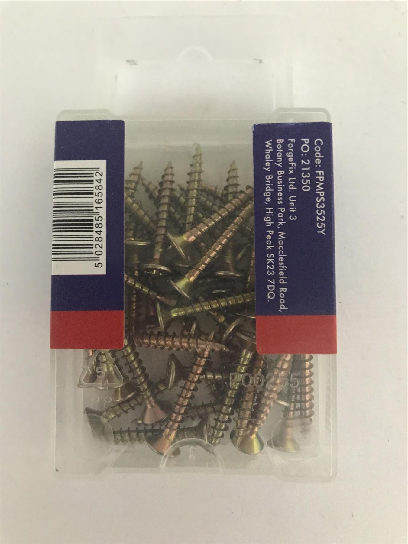 Multi-Purpose Pozi Screw 3.5 x 25mm FPMP3525Y Pack 40