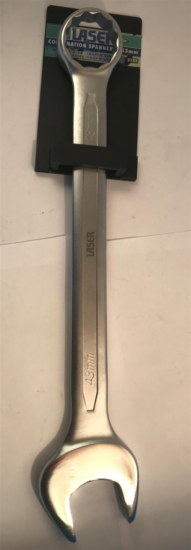 Laser Chrome Vanadium Combination Spanner 43mm  31887
