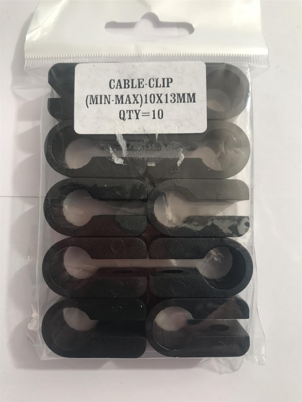 Cable Cleat (Min-Max) 10 - 13mm (10 Pack)