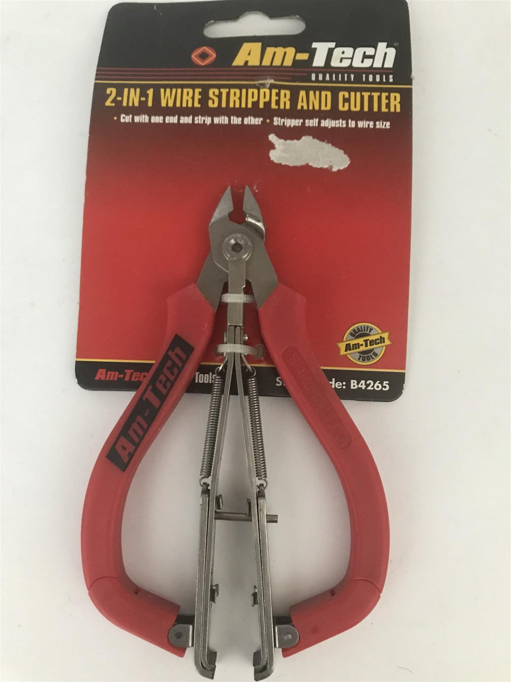 Amtech 2-In-1 Wire Stripper And Cutter  B4265