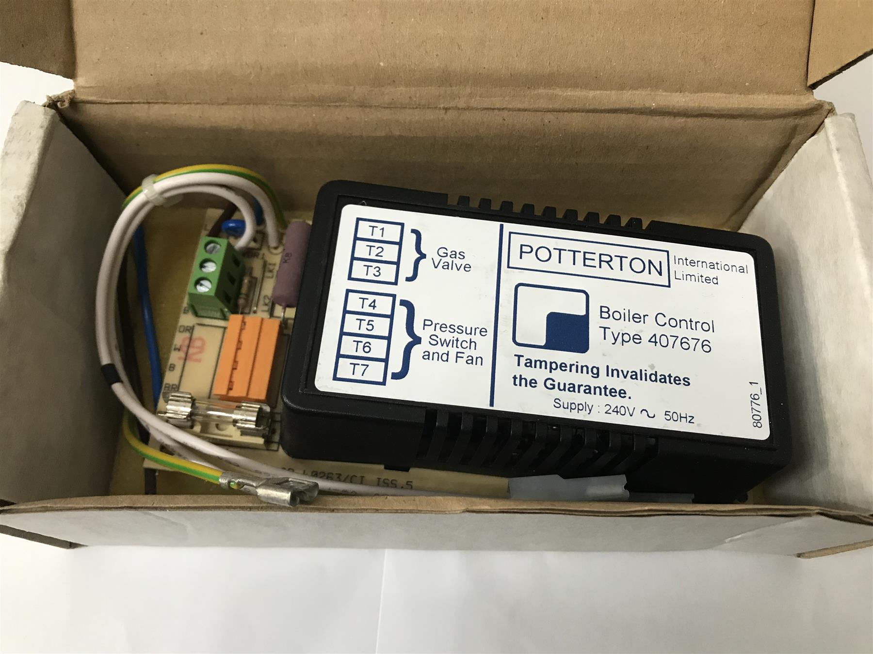 POTTERTON PROFILE 30E 40E 50E 60E 80E 100E PCB 407677