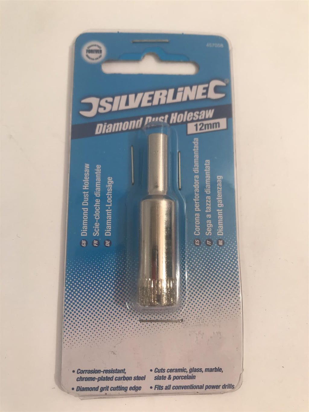 Silverline 12mm Diamond Dust Holesaw  457058