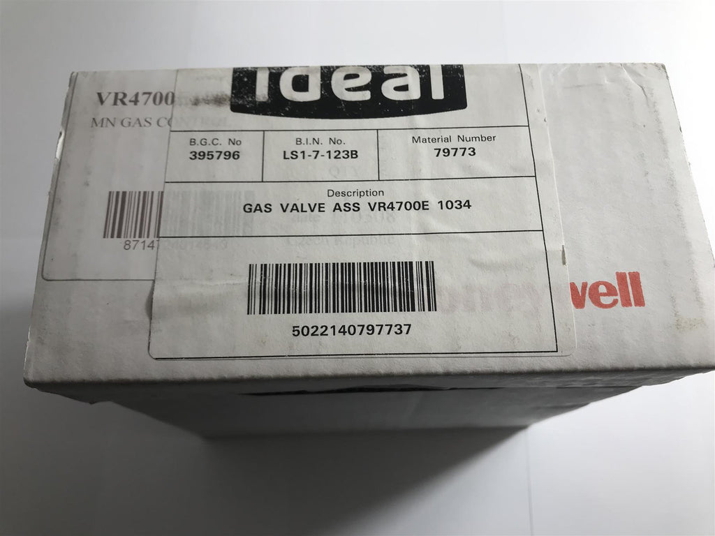 NEW IDEAL 079773 79773 HONEYWELL VR4700E1034U GAS VALVE