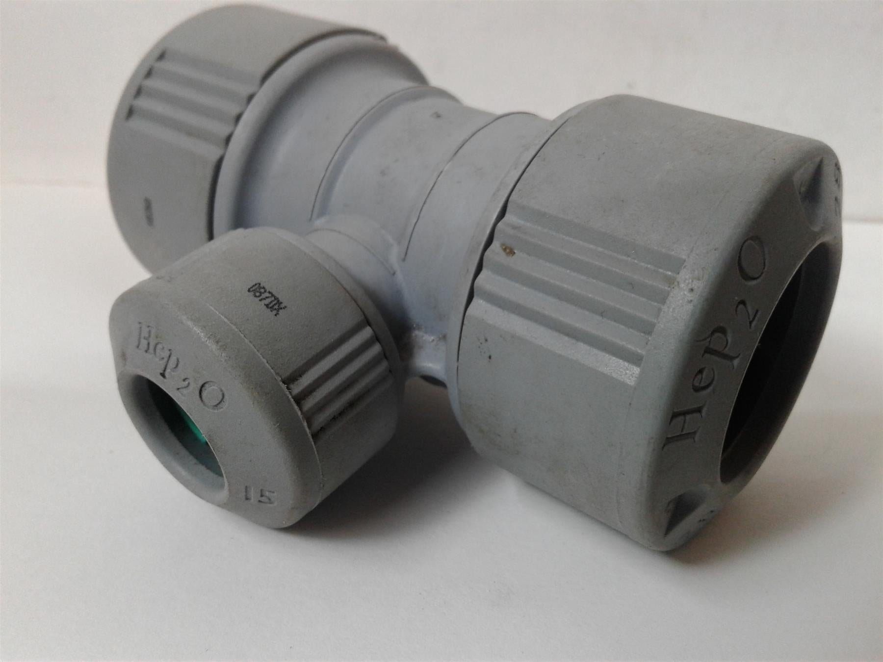 NEW HEPWORTH HEP2O REDUCING TEE 28MM 15MM HD13A/28GY (EACH)
