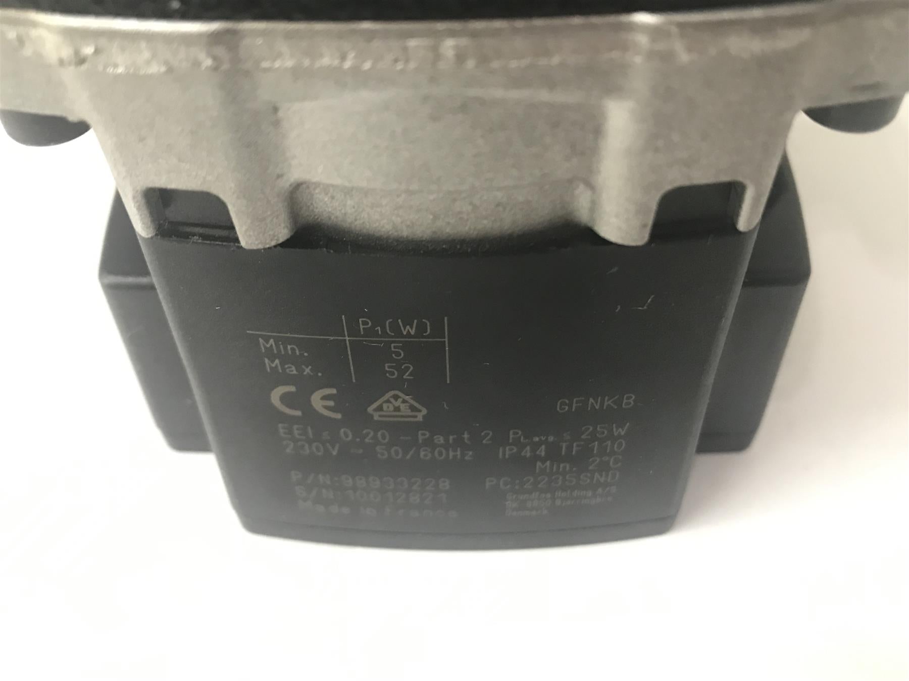 New Grundfos Pump HE UPM3 Auto 25-70 130 ZZZ