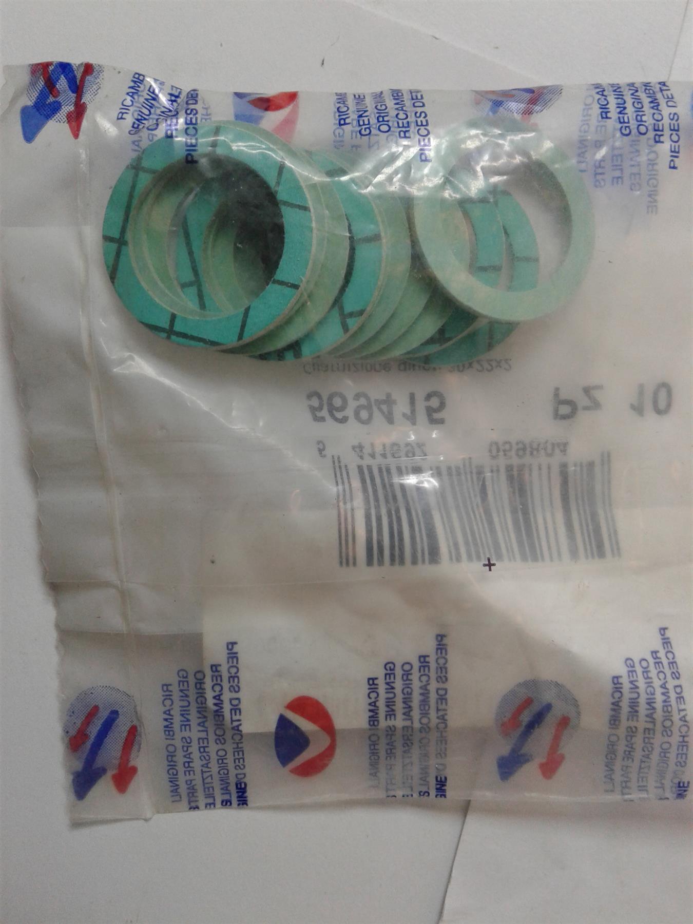 NEW ARISTON GENUS 27 BFFI FIBRE RING GASKET 30x22x2 569415 (10 PACK)