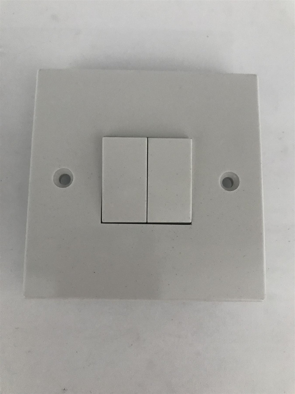 Selectric 2 Gang 2 Way Light Switch White