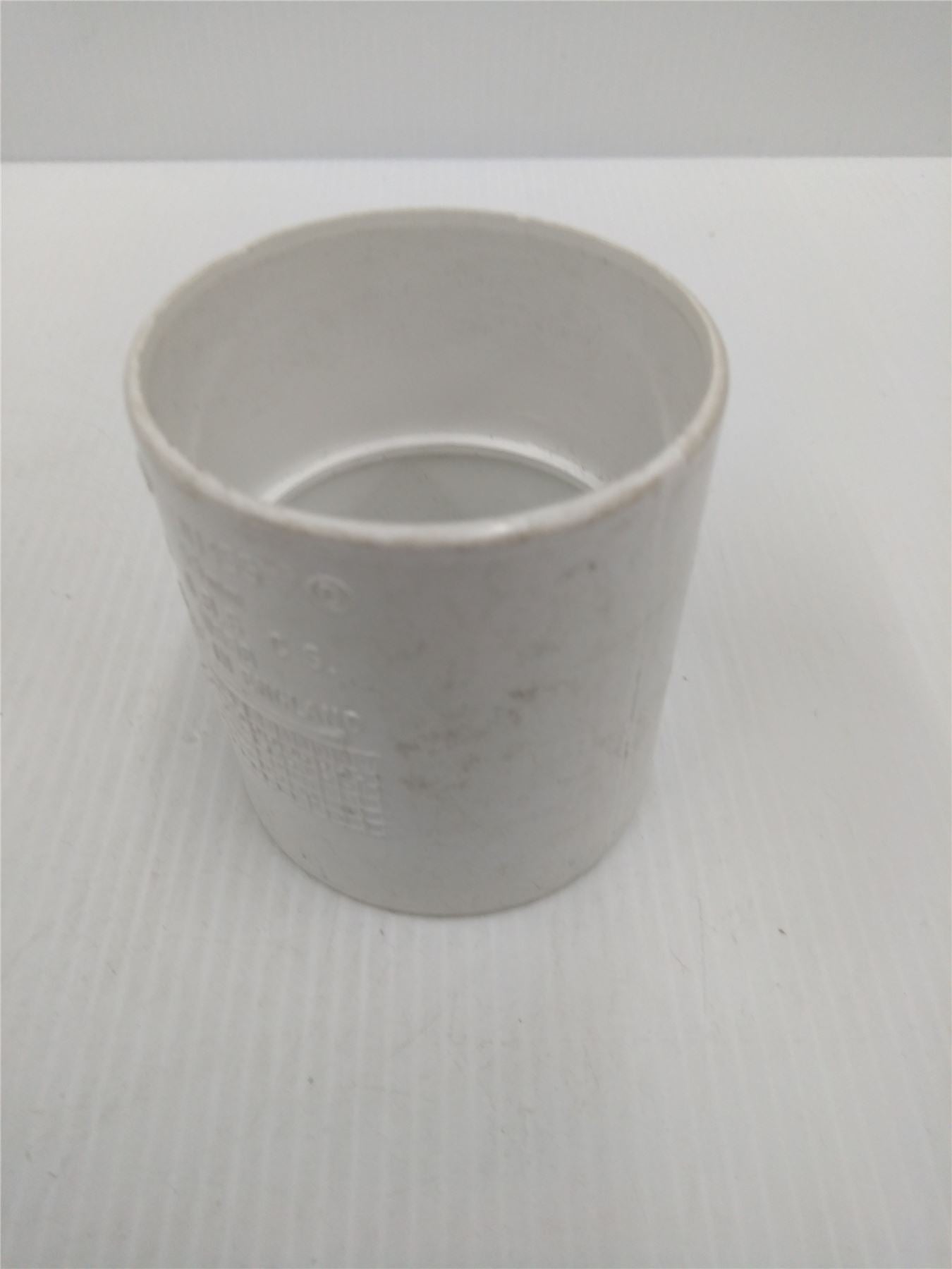 NEW WHITE PLASTIC SOLVENT WASTE WELD FITTING 55mm