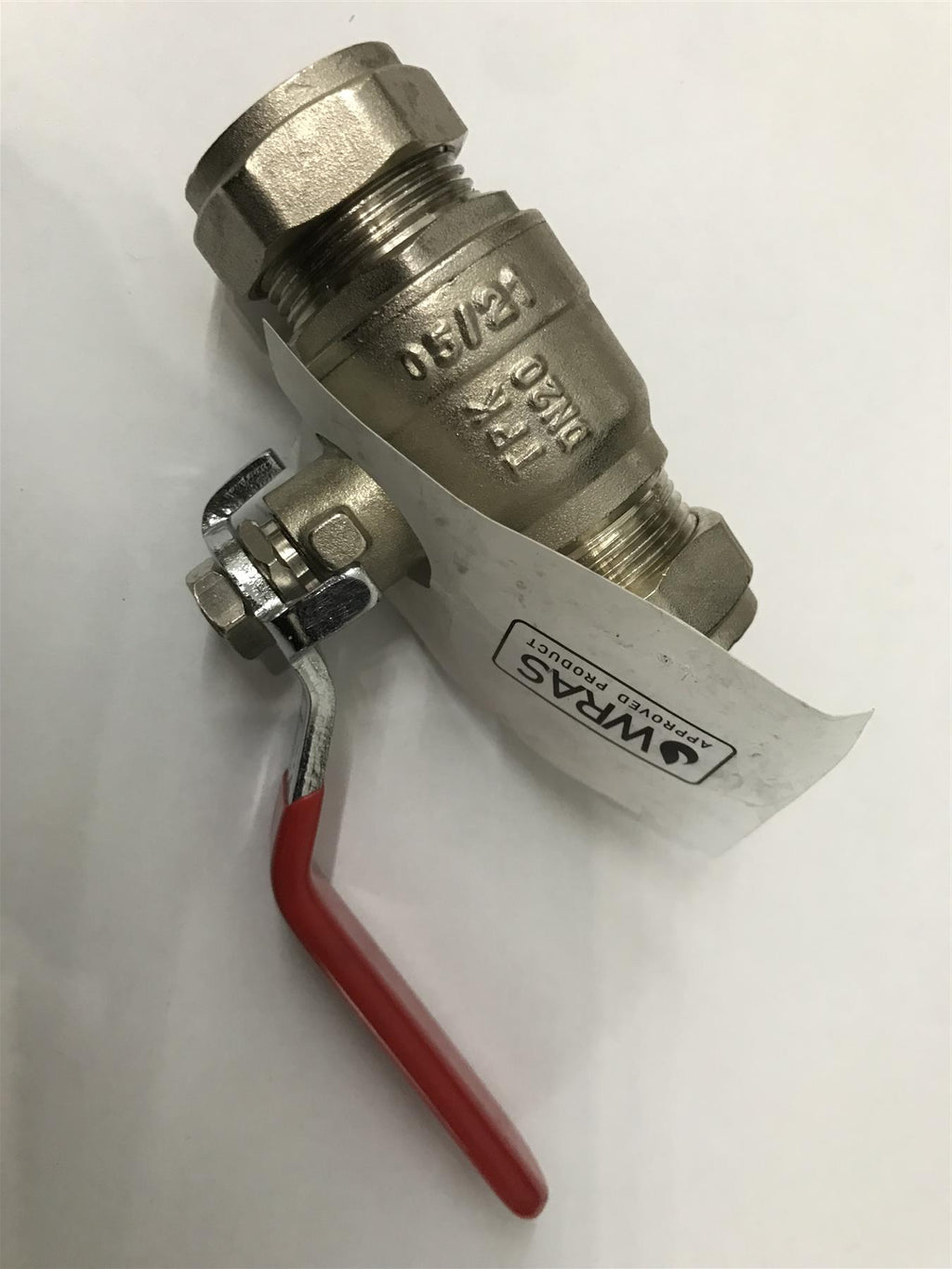 PlumbRight 22MM lever Ball Valve CXC Red