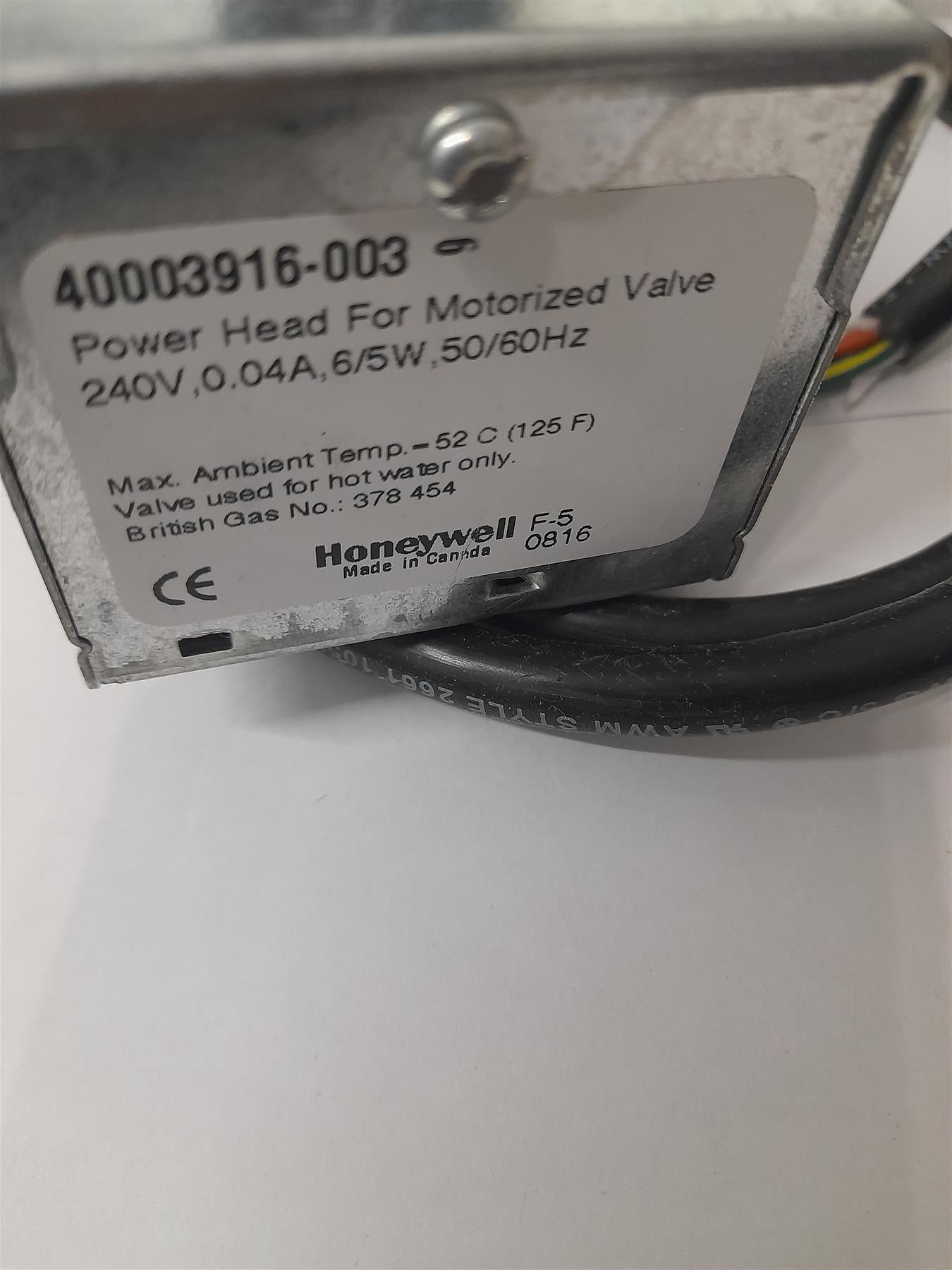 New Honeywell Mid Position Valve Power Head 40003916-003