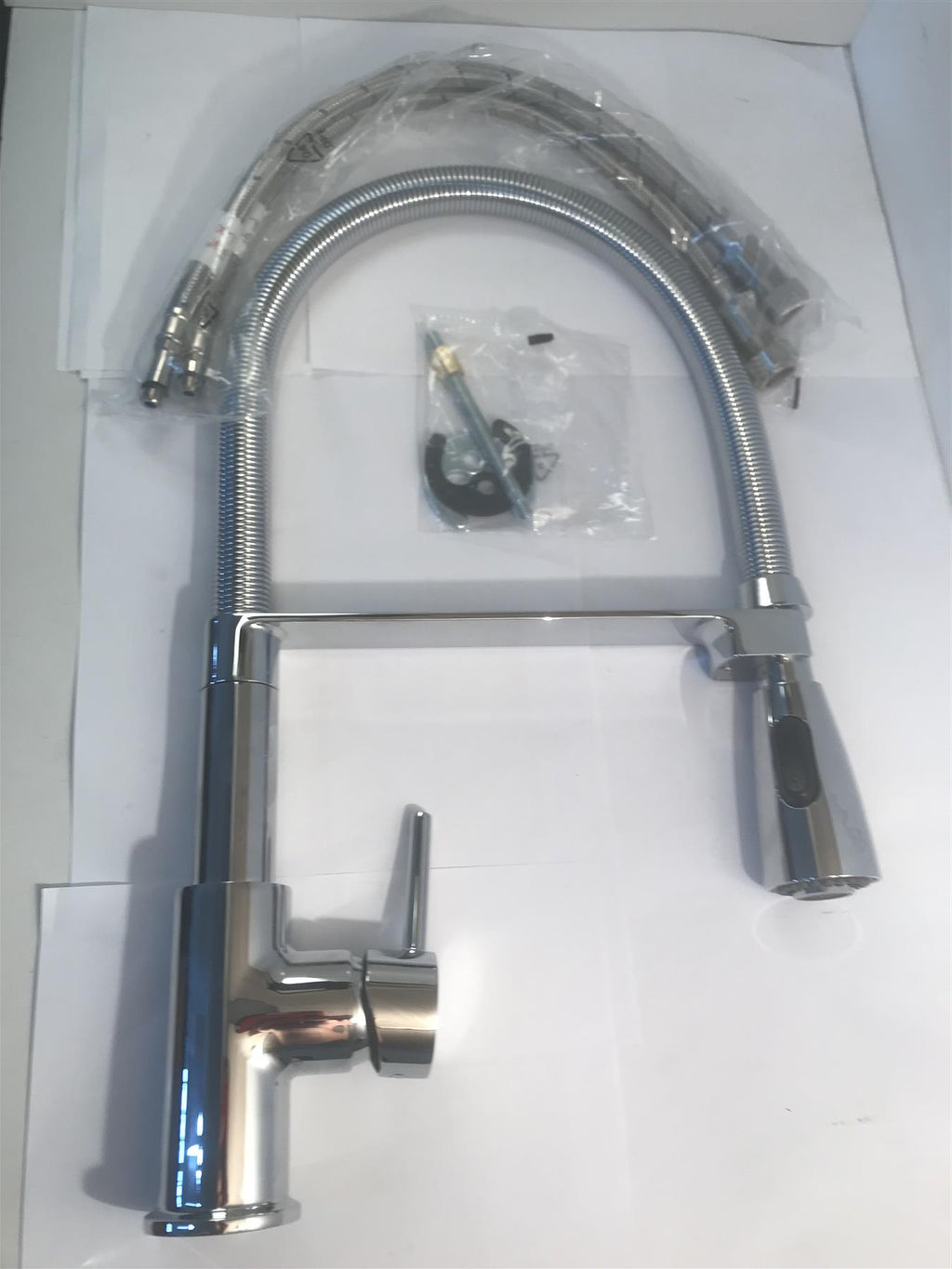 Albi Tight Coil Sink Mixer Chrome 546880