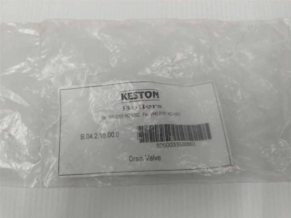 New Keston B.04.2.16.00.0 Drain Valve B04216000