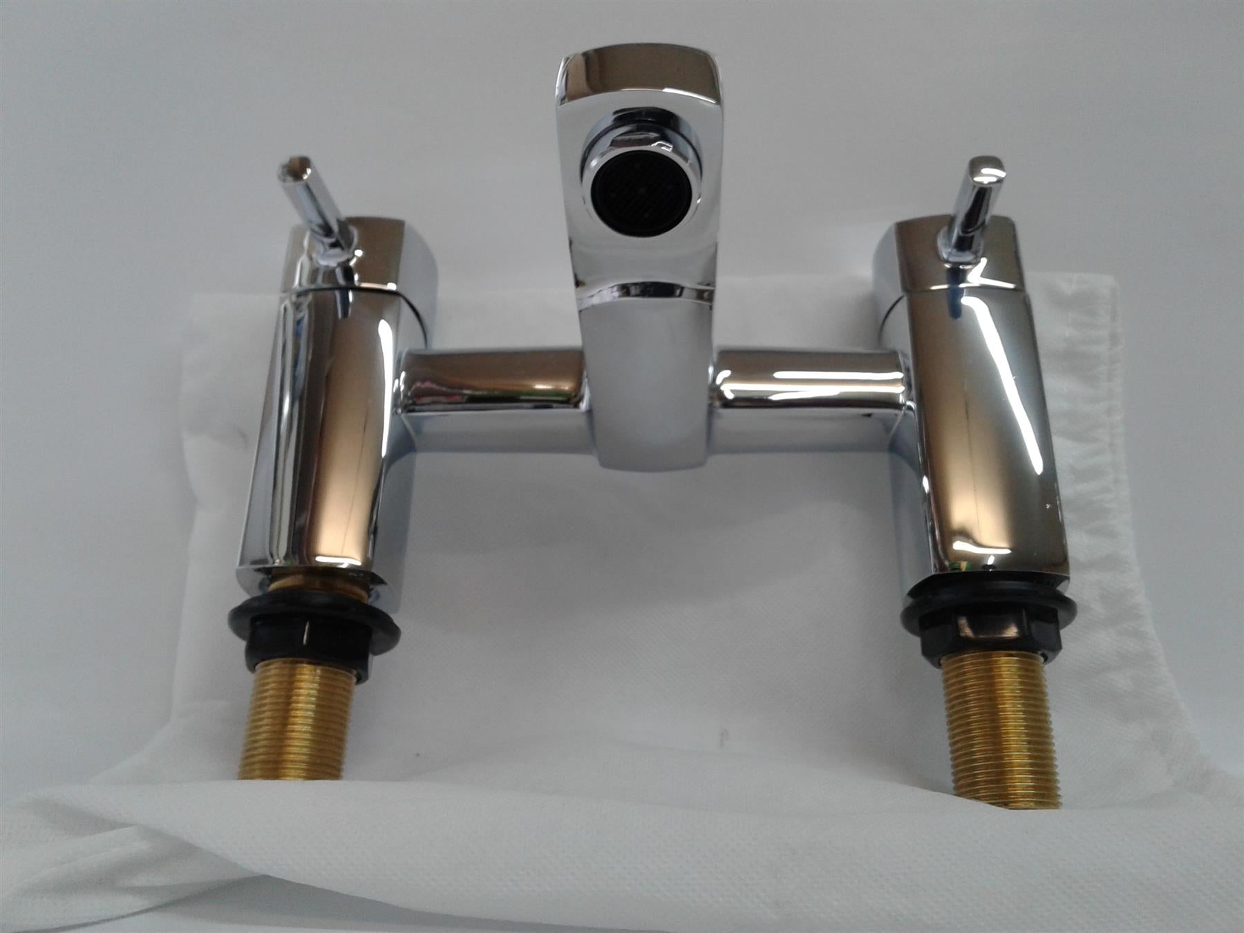 NEW SCUDO FORME MODERN CHROME BATH FILLER TAP MIXER