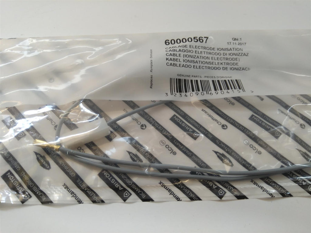 NEW ARISTON 60000567 IONIZATION ELECTRODE CABLE
