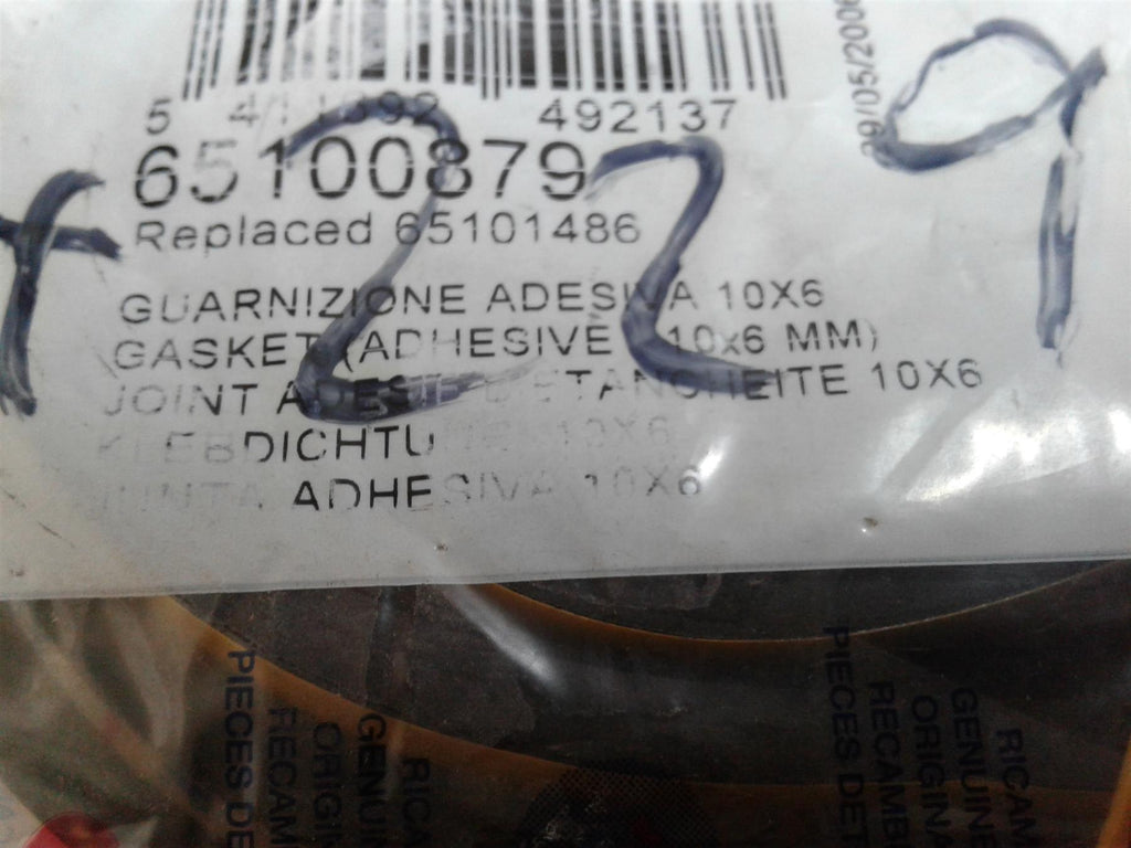 NEW ARISTON 65100879 COMBUSTION CHAMBER SEAL 10X6 157540