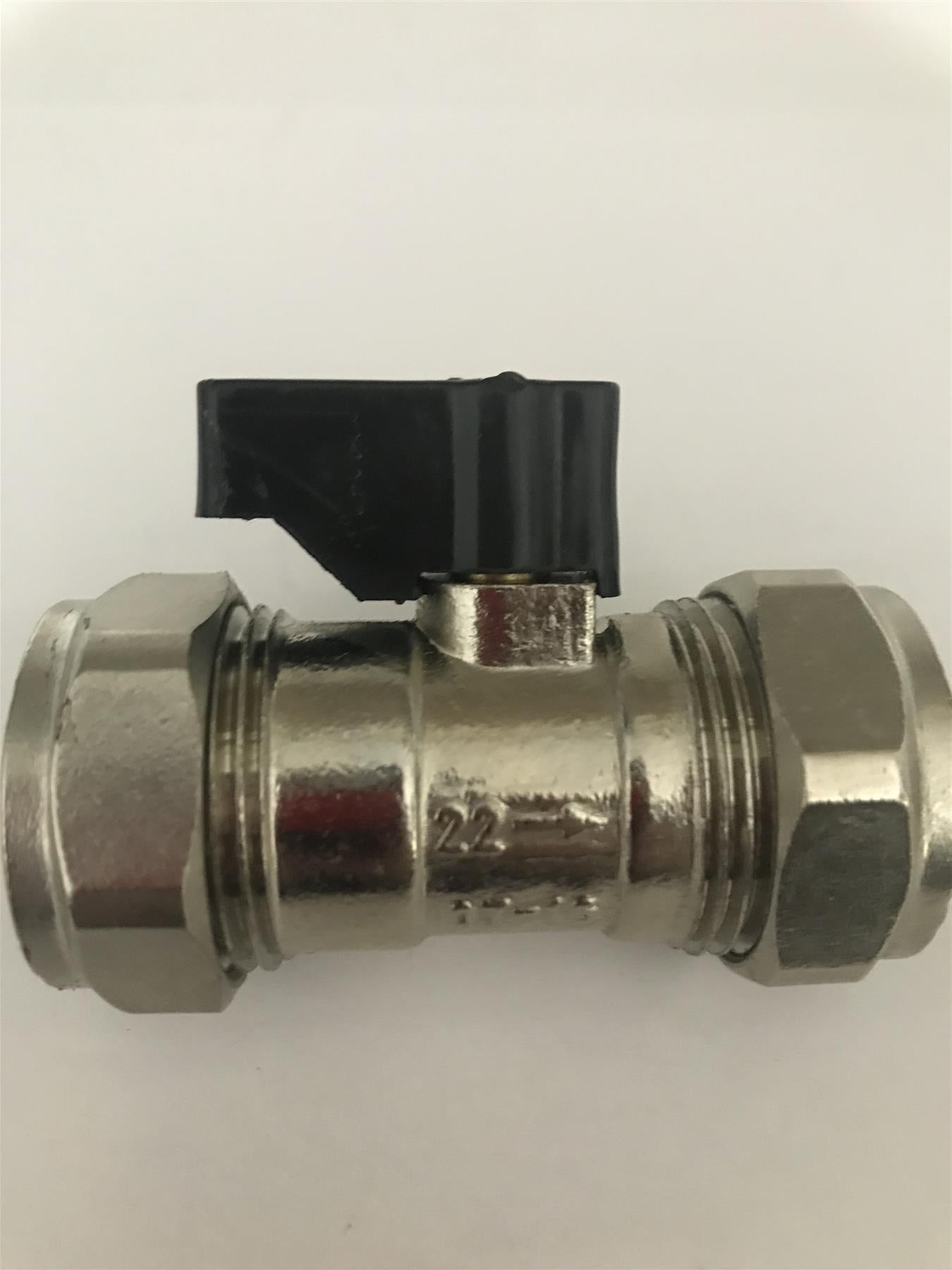 22mm Lever Handle Isolating Balofix Valve Chrome