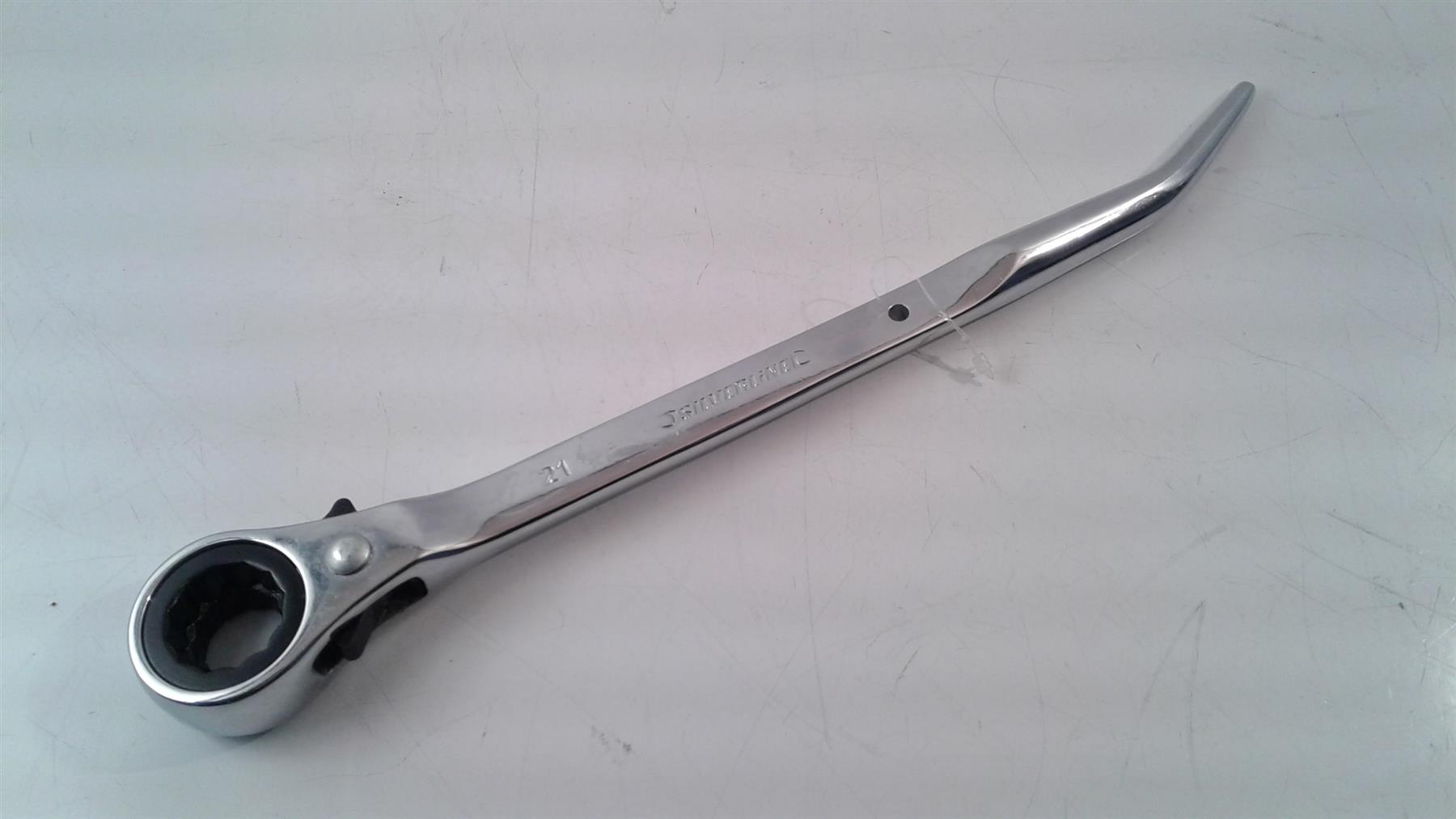 21mm 2 Way Scaffold Spanner Podger Bi Hex Ratchet