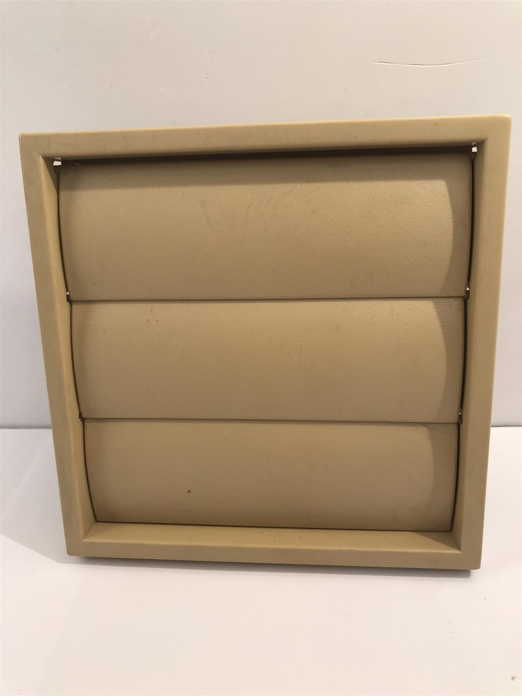 Buff 4" Gravity Flap Wall Outlet Grille Air Vent T4MF