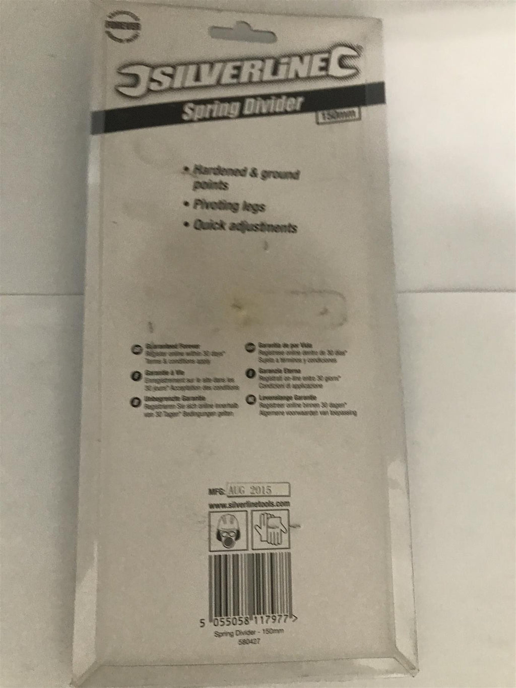 Silverline Spring Divider 150mm  580427