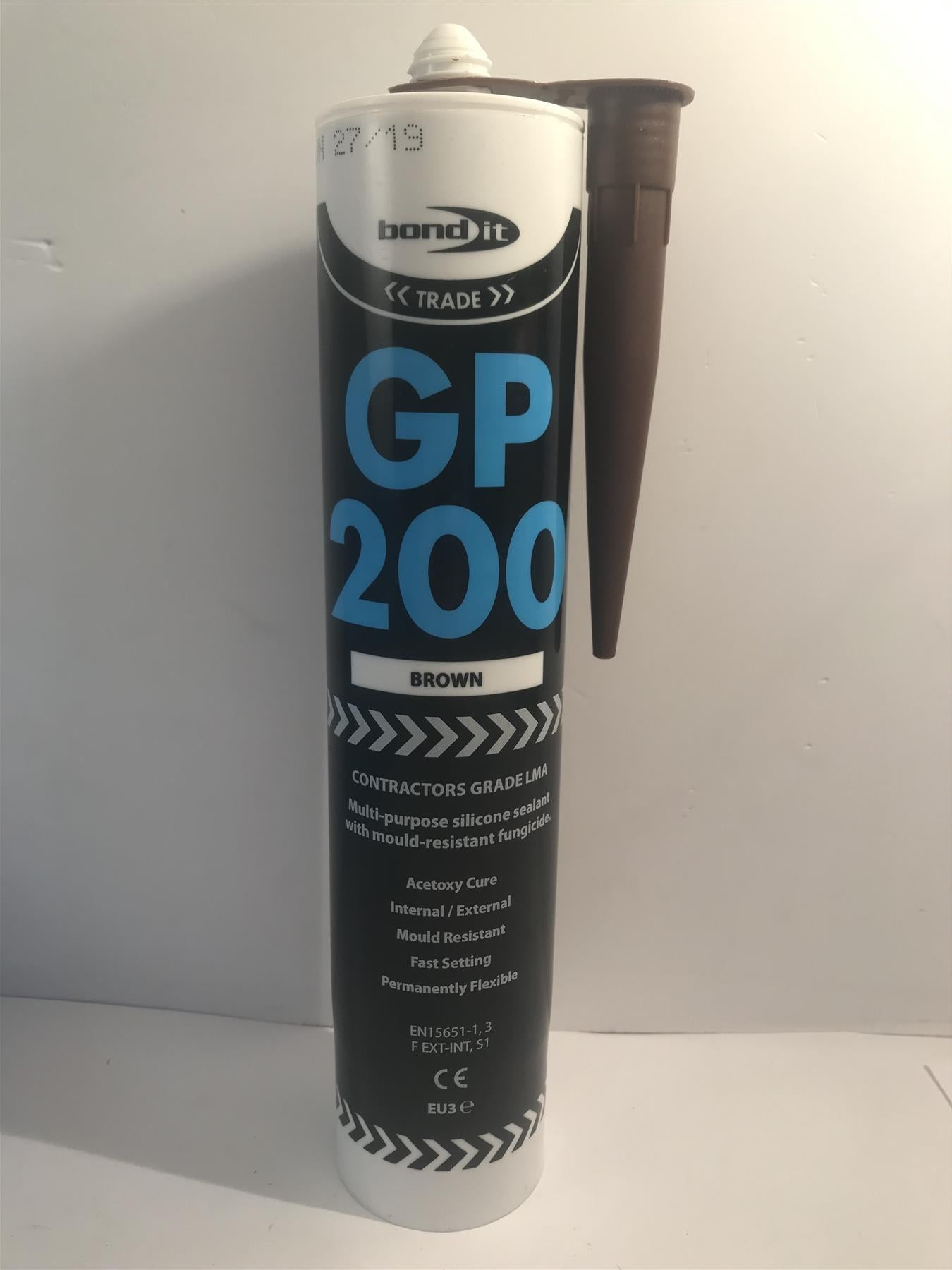 Bond It GP 200 Contractors Grade LMA Brown Silicone Sealant