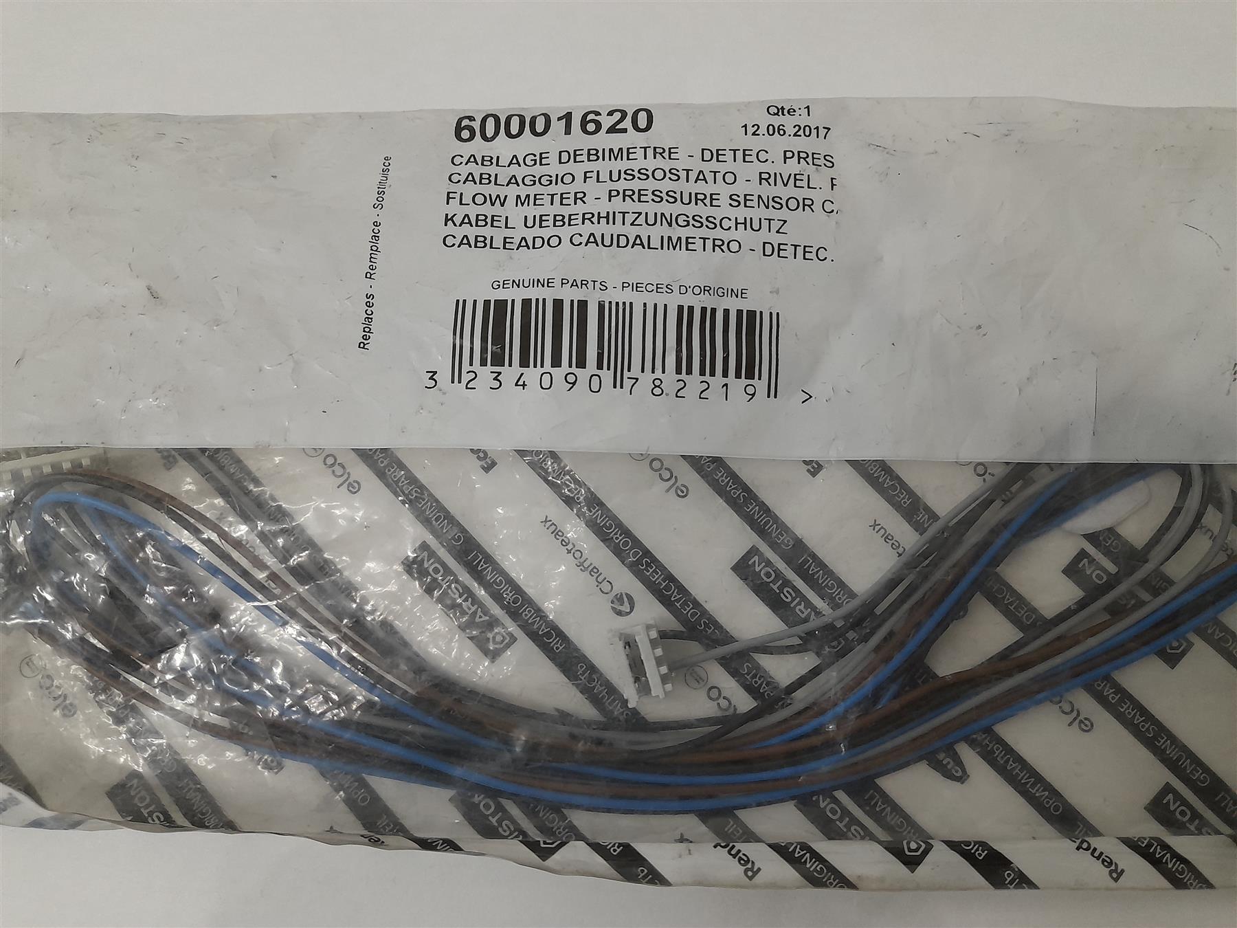 Ariston 60001620 Flow Meter Cable Pressure Sensor