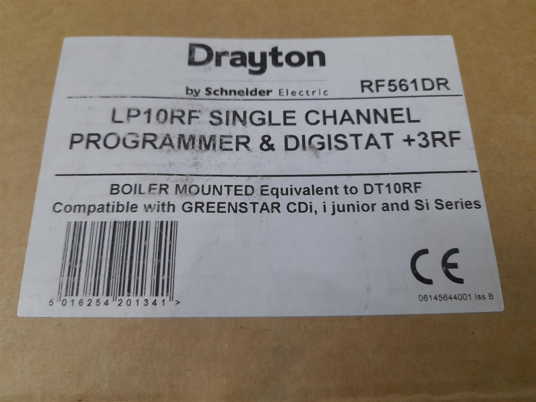 Drayton LP20RF and Digistat+3RF Wireless Programmable Thermostat Set RF561DR
