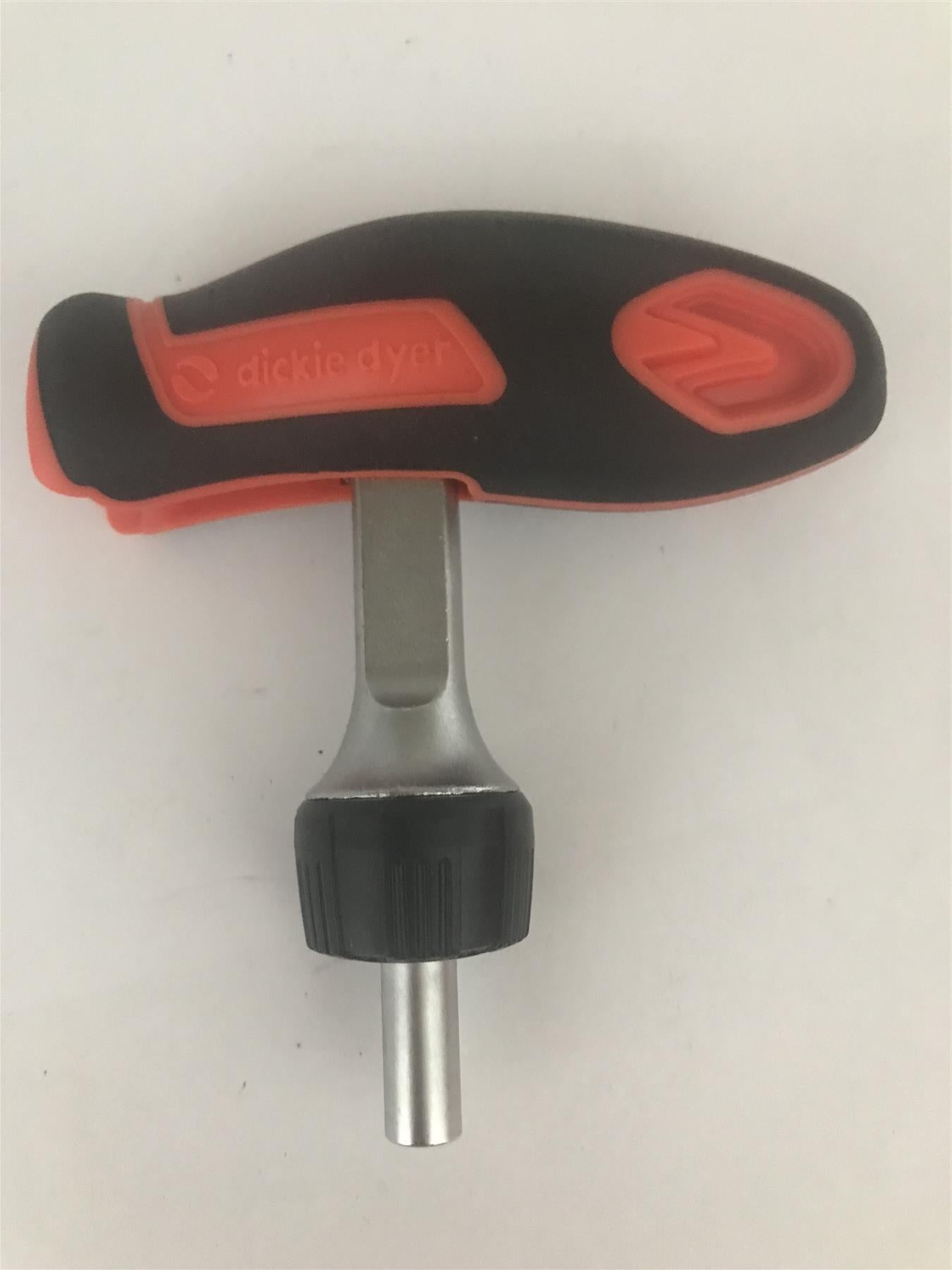 Dickie Dyer 2-Way Ratcheting Screwdriver Soft Grip  18.301