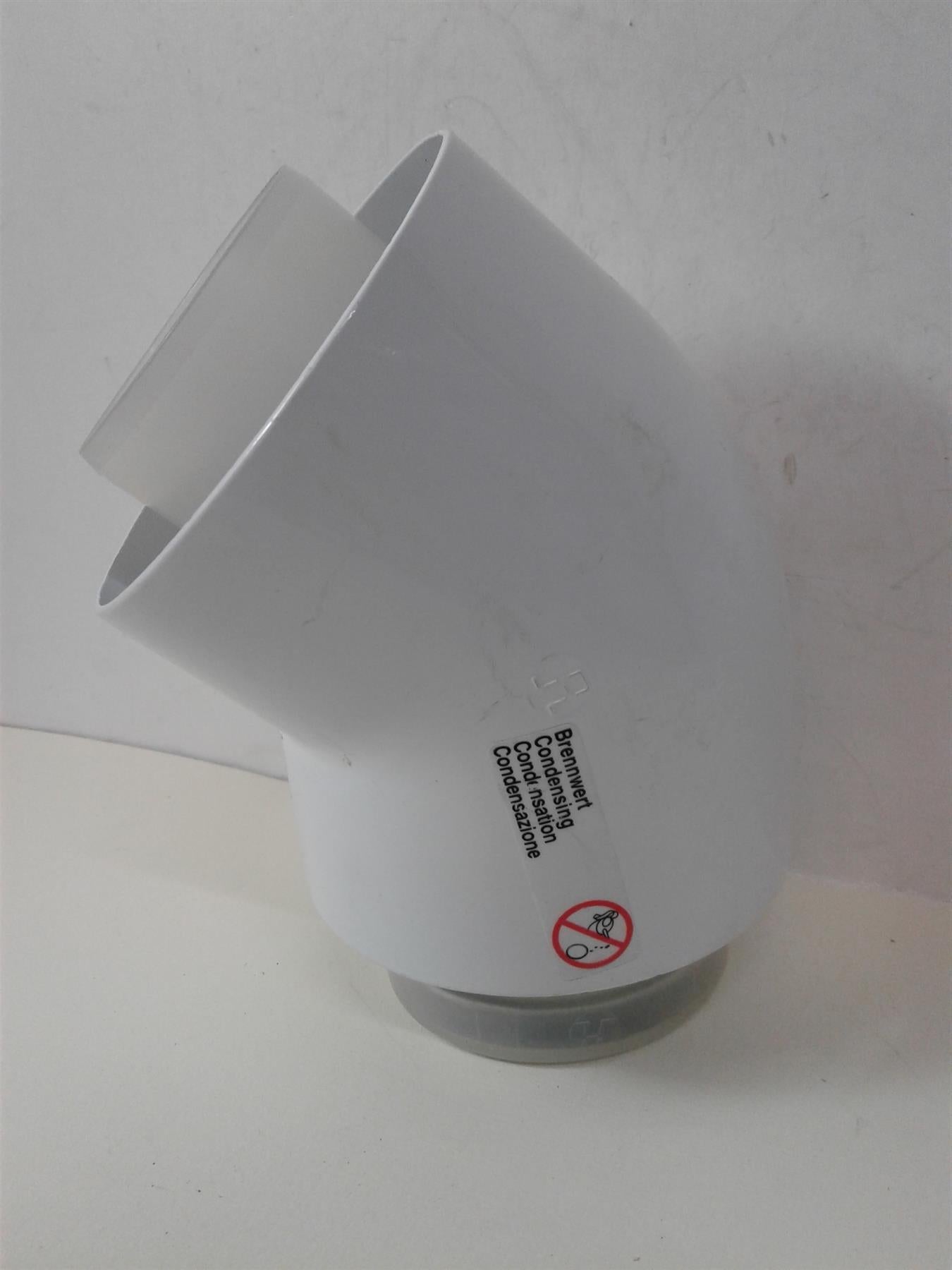 NEW VAILLANT 45 DEGREE FLUE BEND PAIR 303911