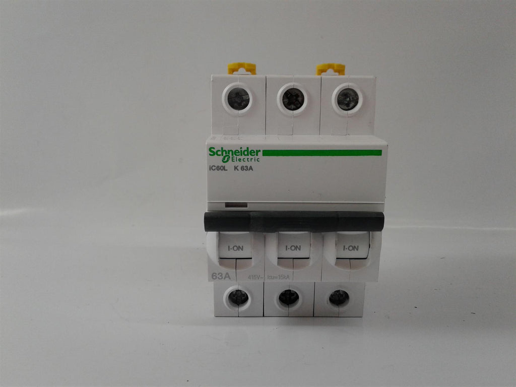 NEW Schneider Electric A9F95363 Modular Circuit Breaker iC60L 3P K 63A