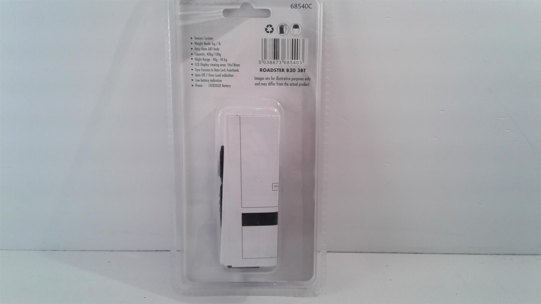 Roadster LCD Portable Digital Luggage Scale 40kg/100g