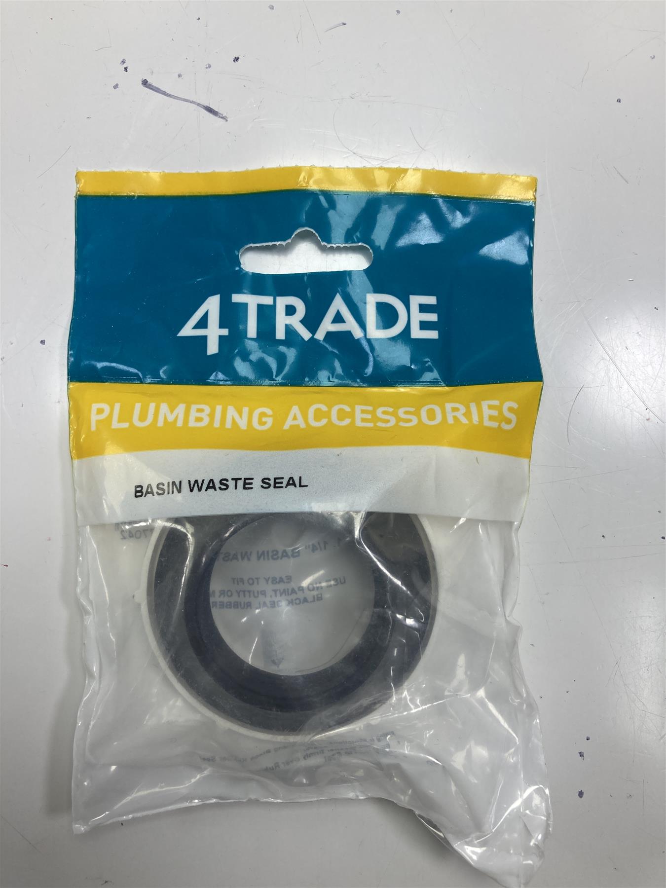 BATHROOM BASIN WASTE SEAL KIT 1-1/4" / 32MM