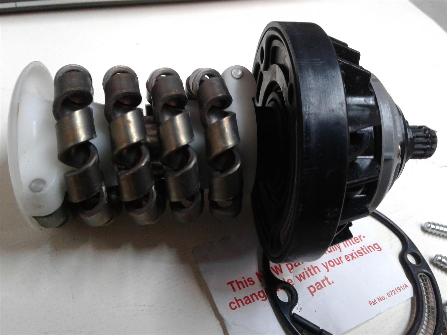 NEW AQUALISA Thermostatic High Pressure Shower Cartridge GREY 022801