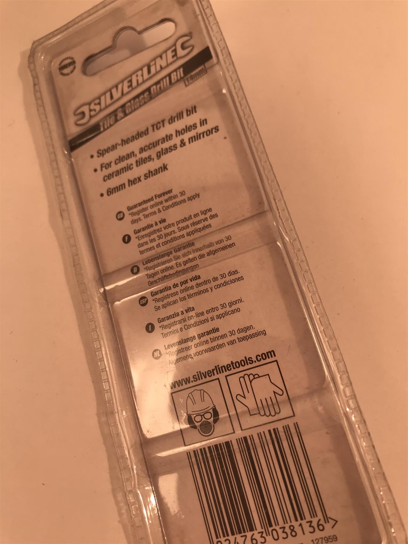 Silverline 14mm Tile & Glass Drill Bit  127959
