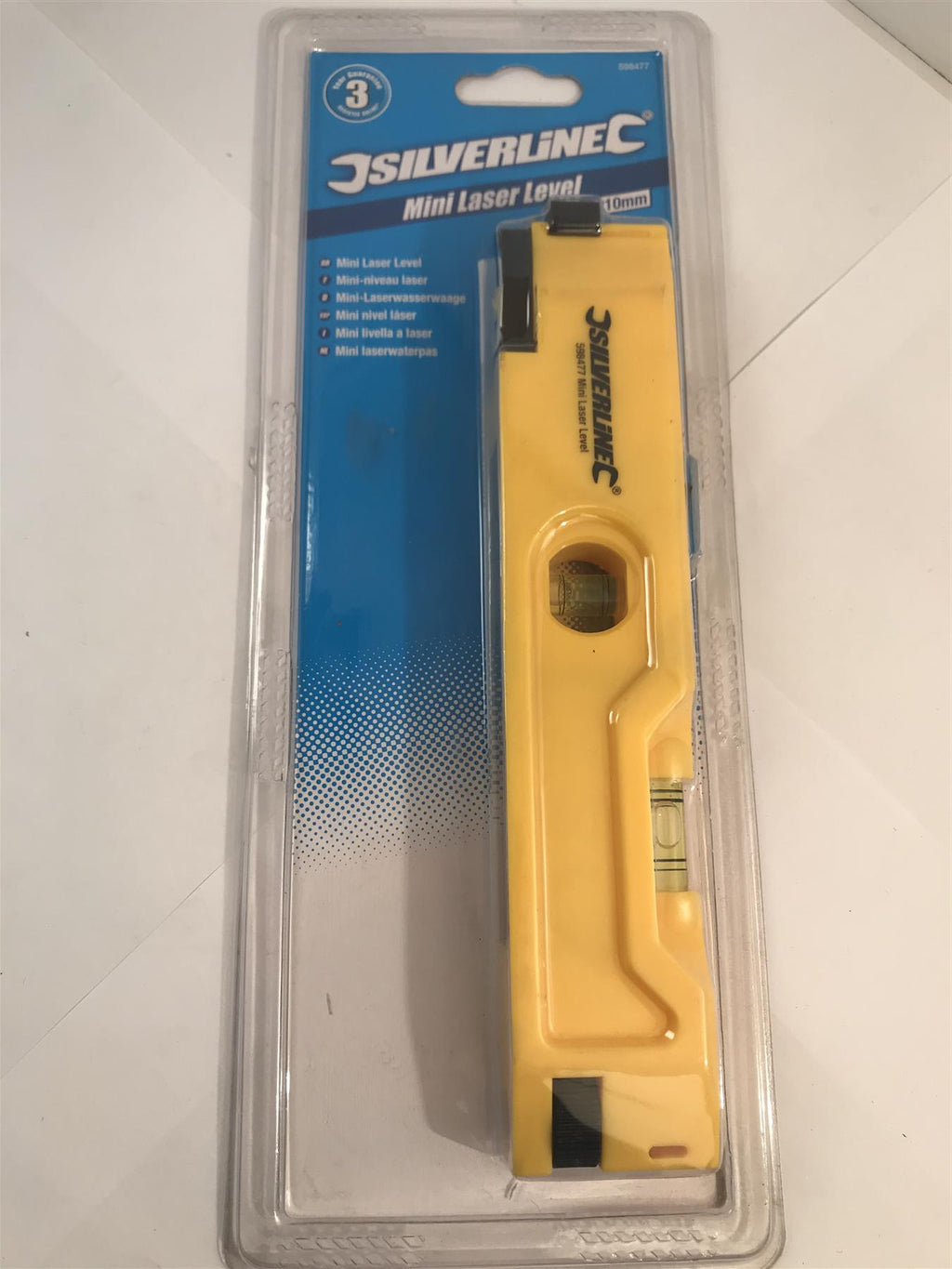 Silverline 598477 Mini Laser Level 210mm
