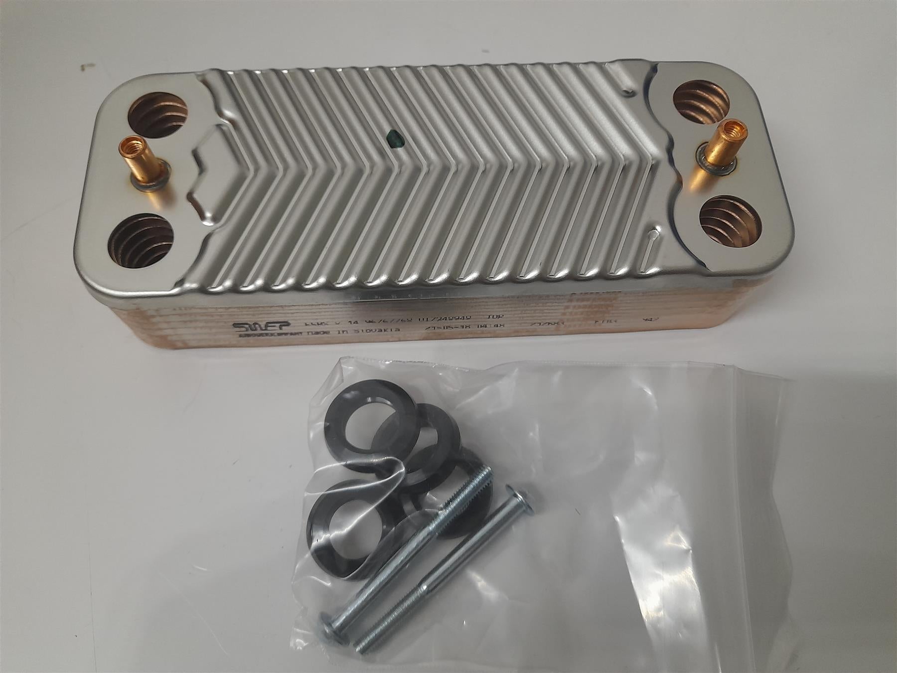 Viessmann VITODENS 100-W 7829304 PLATE HEAT EXCHANGER 14 PLATES