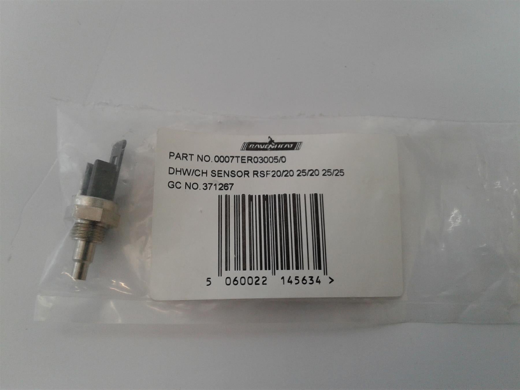NEW Ravenheat 0007TER03005/0 hot water sensor