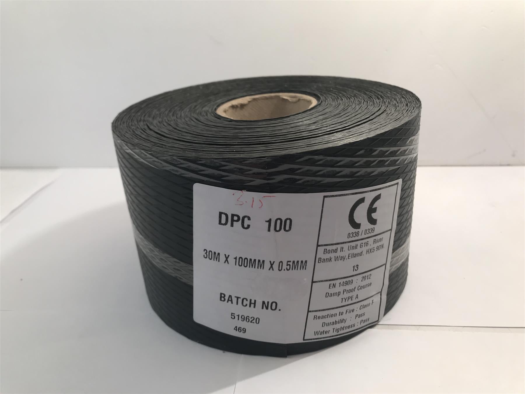 DPC Roll Damp Proof Course Membrane Brick Block Work 100mm x 30m