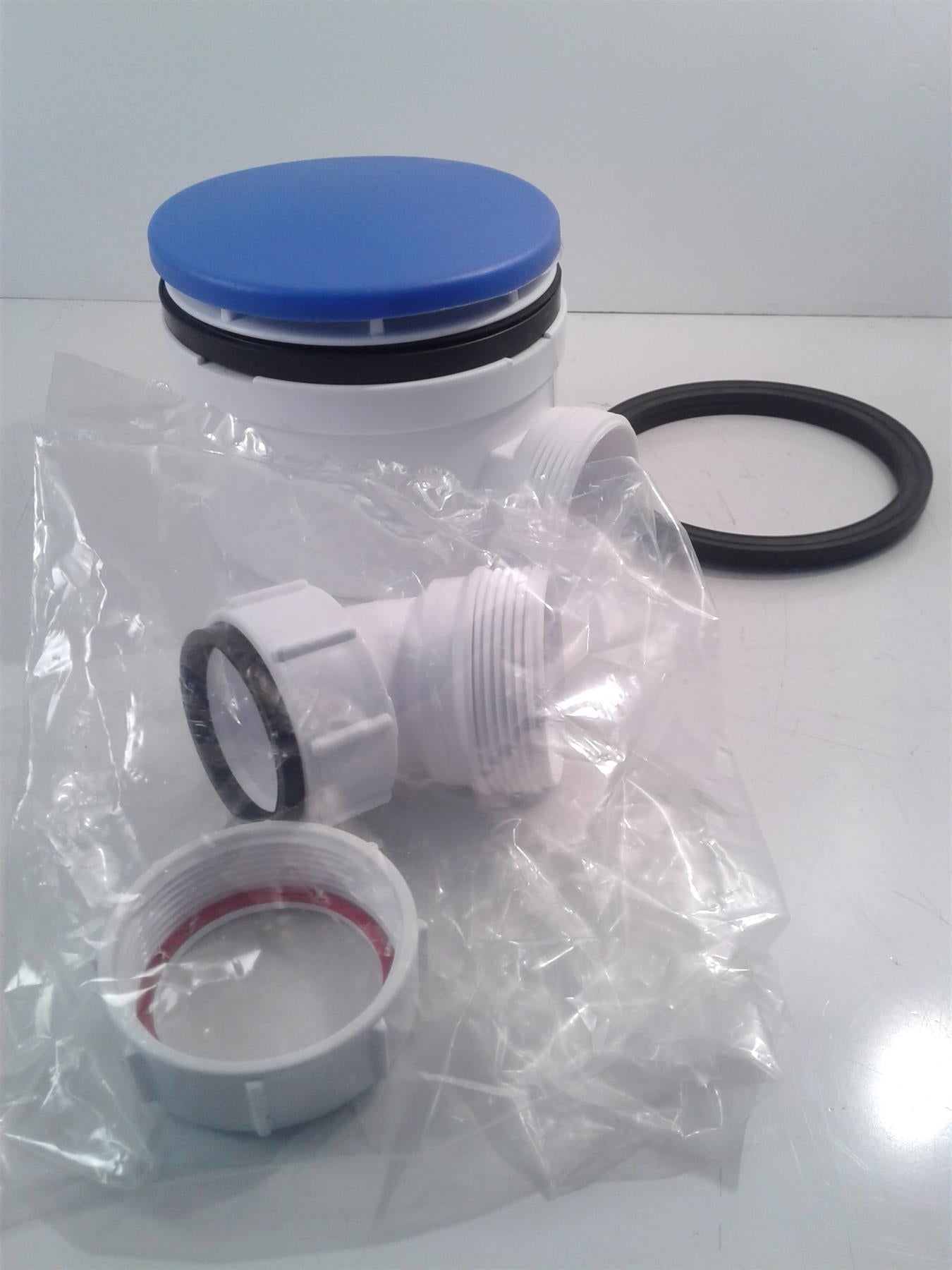 McAlpine Shower Trap Chrome NEW 90x50mm Water Seal 1½" Outlet ST90CP10-70