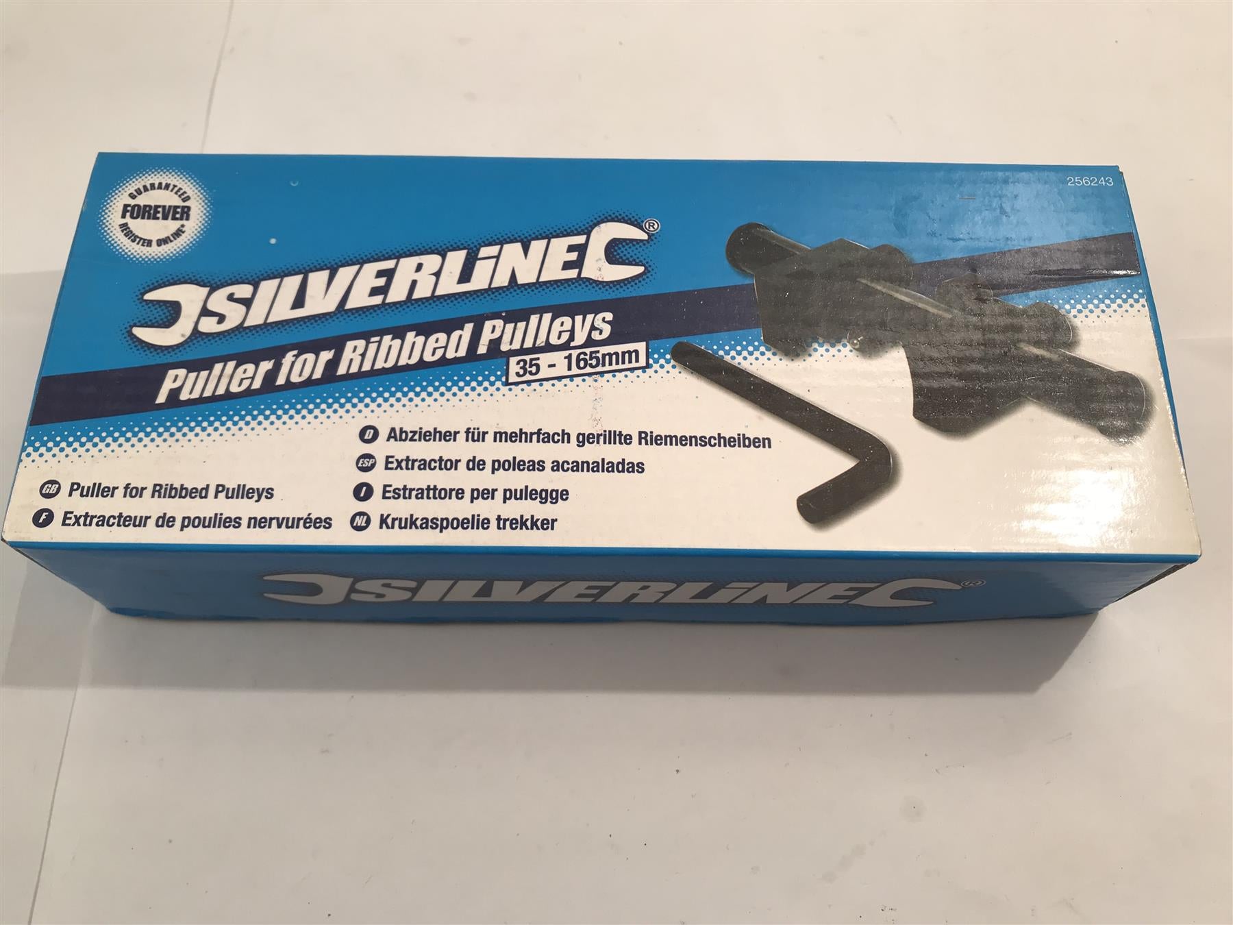 Silverline Puller for Ribbed Pulleys 35 - 165mm  256243