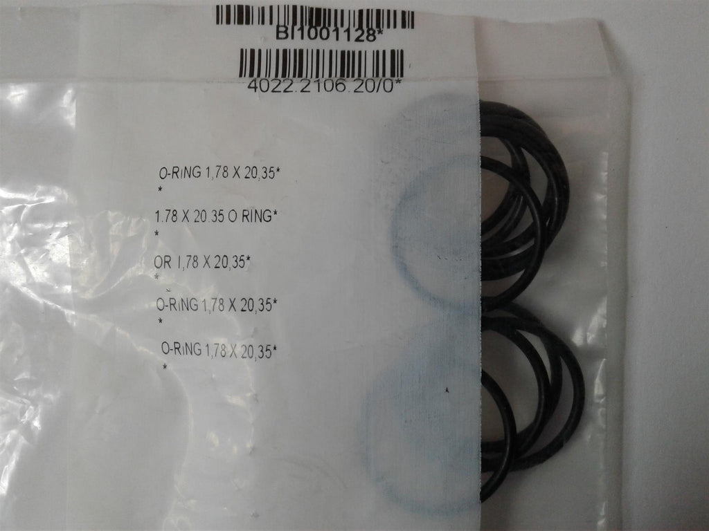 NEW Biasi BI1001128 O Ring (10 Pack) 20.35 X 1.78mm