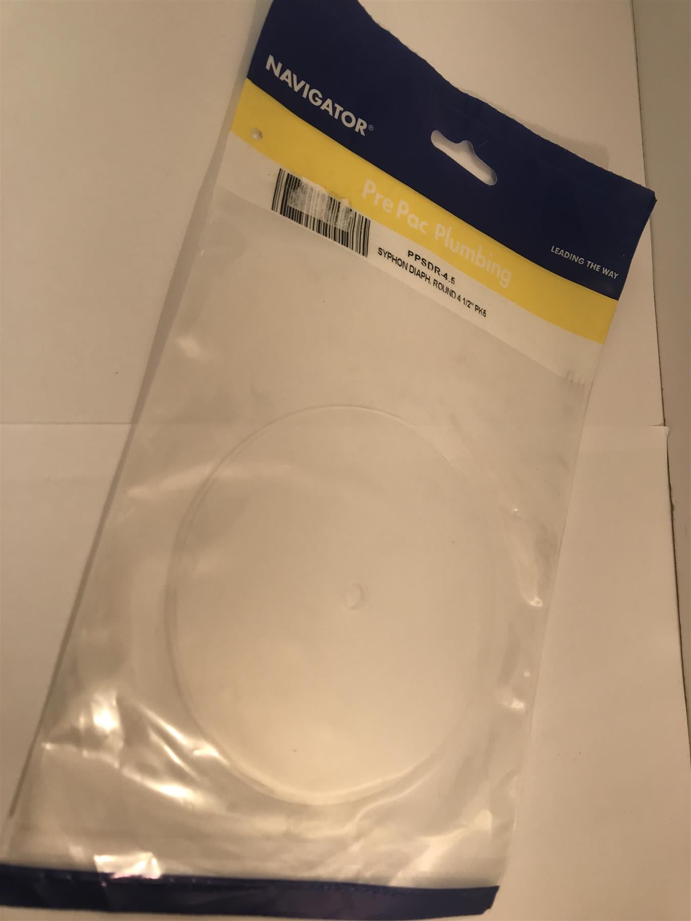 Navigator Syphon Diaphragm Round 4 1/2" PPSDR-4.5 (5 Pack)
