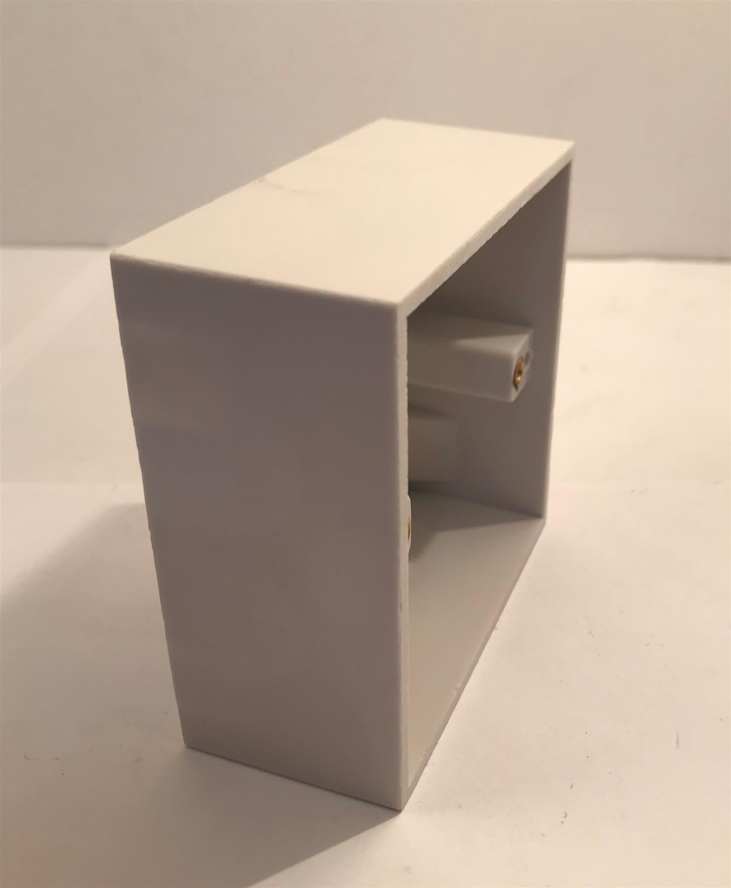 Selectric 1 Gang 40mm Deep Surface Pattress Box  LG828-32