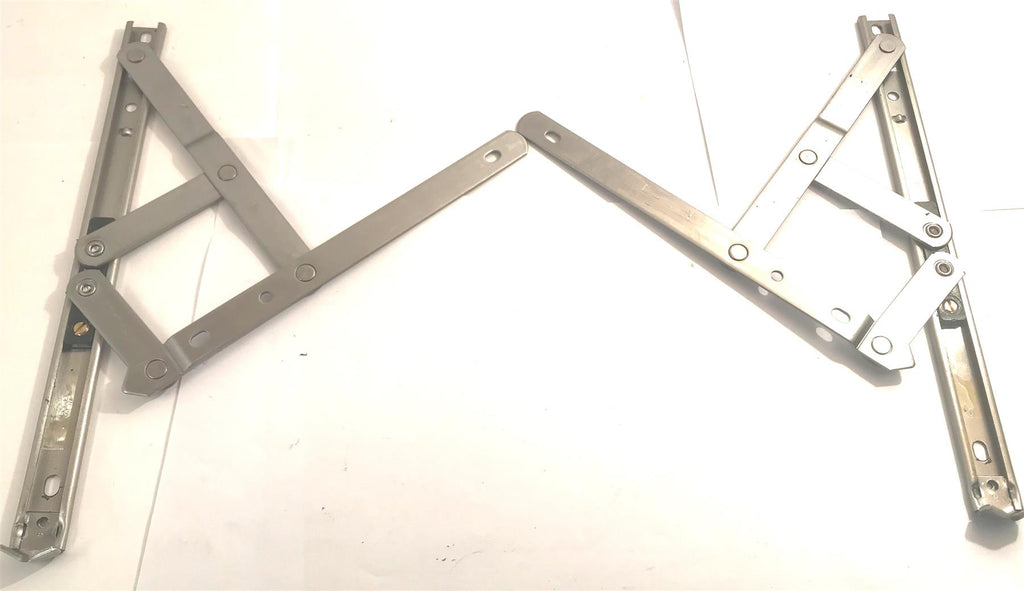 TOP HUNG WINDOW HINGES 1PAIR 10" 13MM STACK HEIGHT