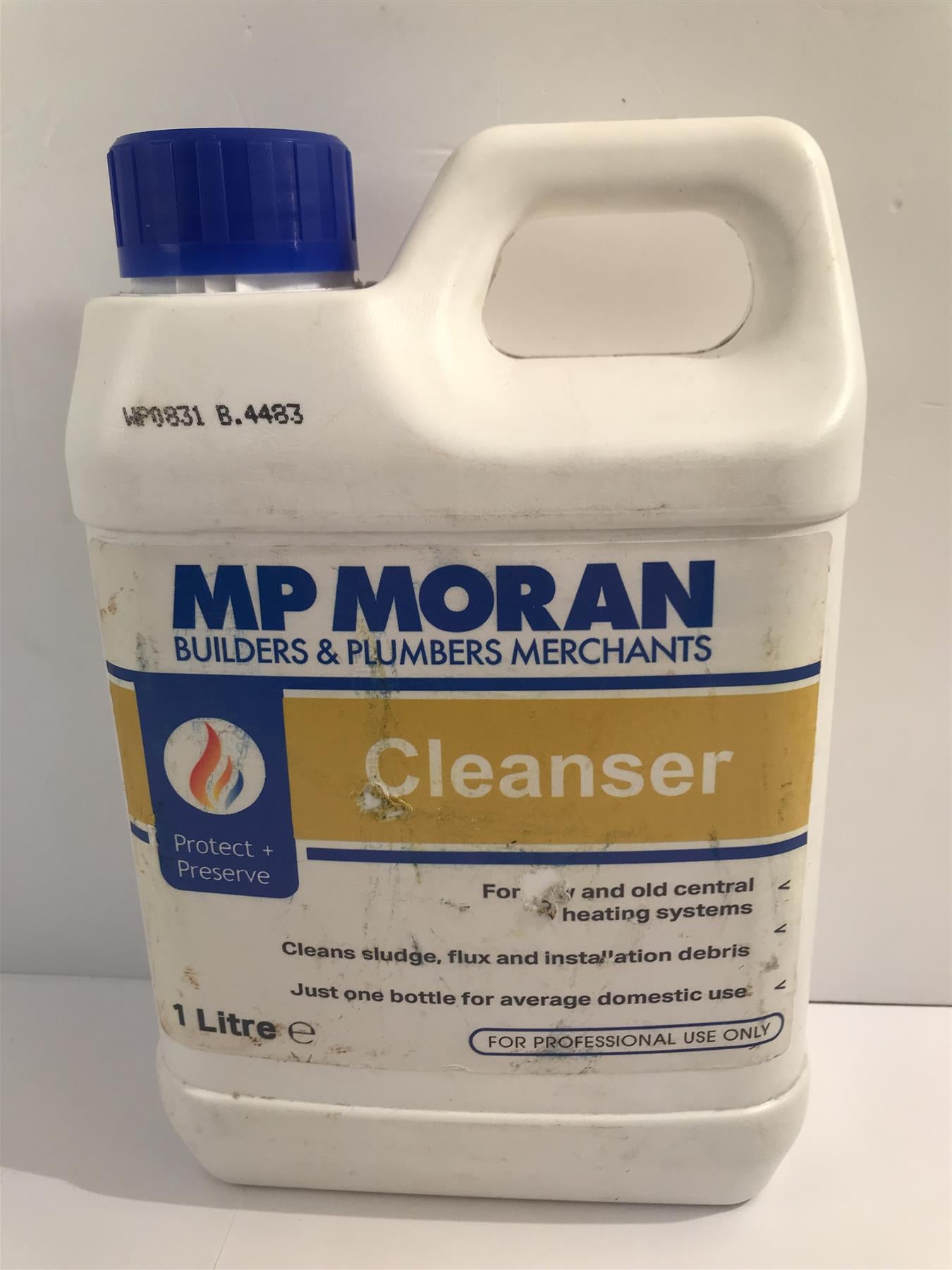 MP Moran Central Heating System Cleanser 1L