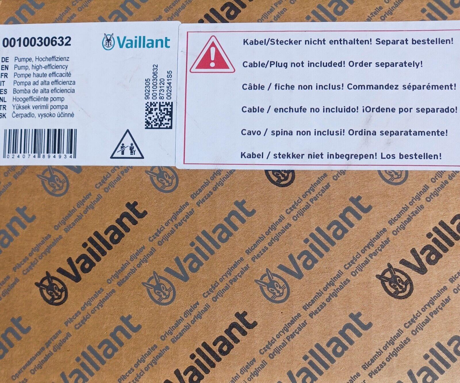 VAILLANT 0010030632 High-efficiency Pump Ecotec Plus