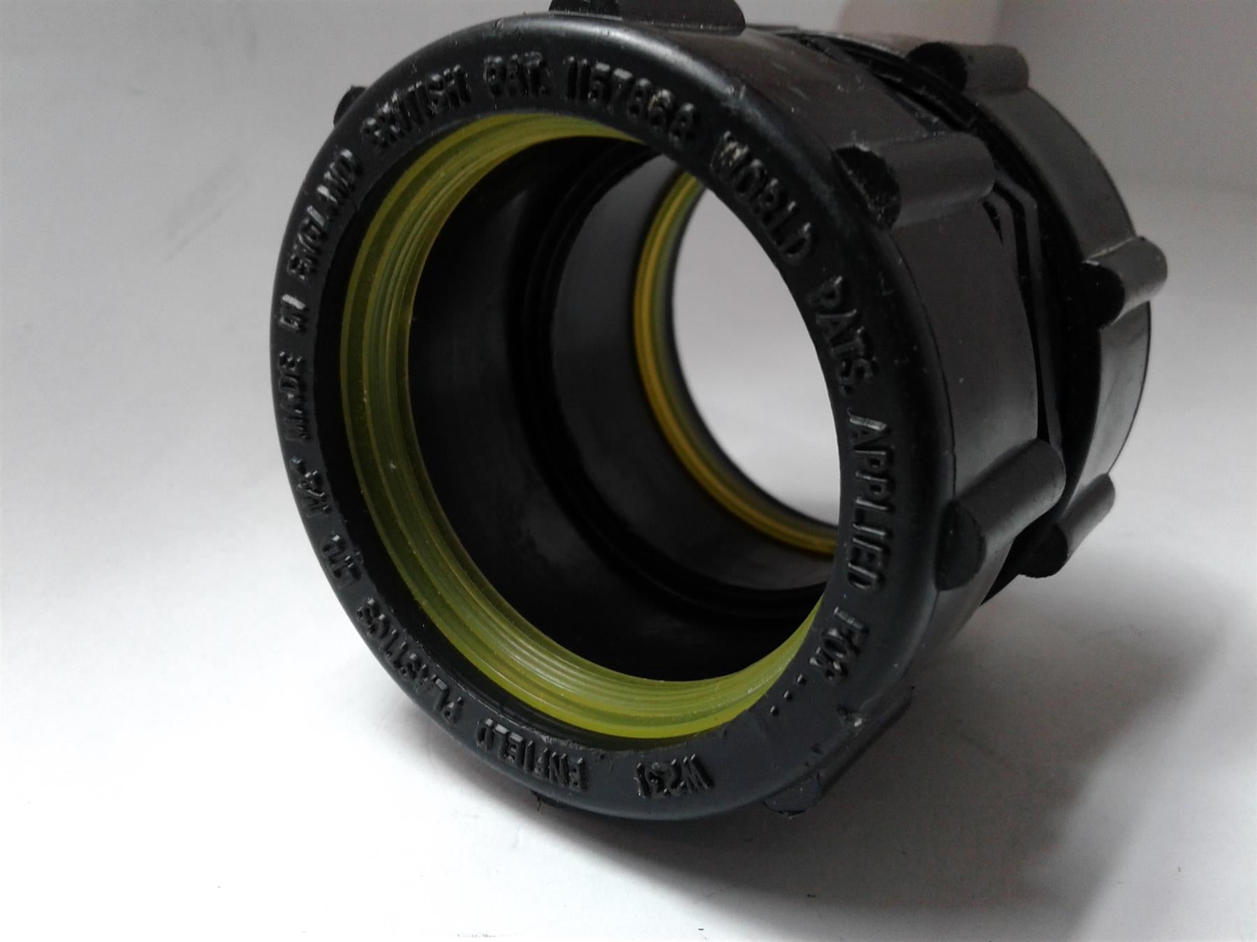 NEW Enfield Labline 1-1/2" Male Adapter & Thread W231 Union Nut BLACK