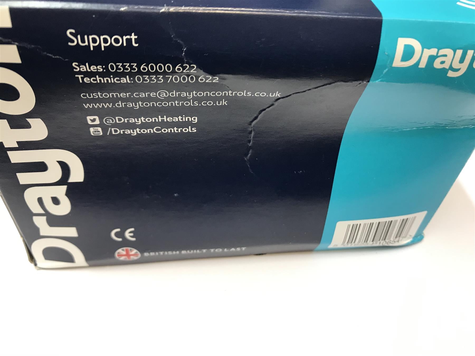 New Drayton RF710 Digistat +1 RF Wireless Room Thermostat