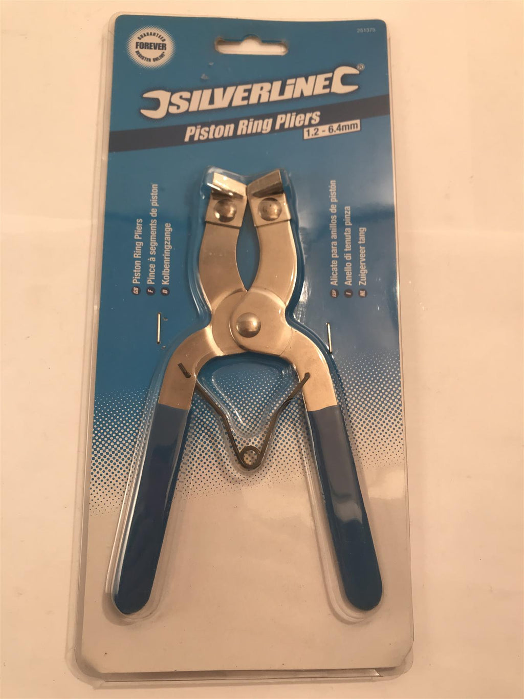 Silverline Piston Ring Pliers 1.2 - 6.4mm  251375