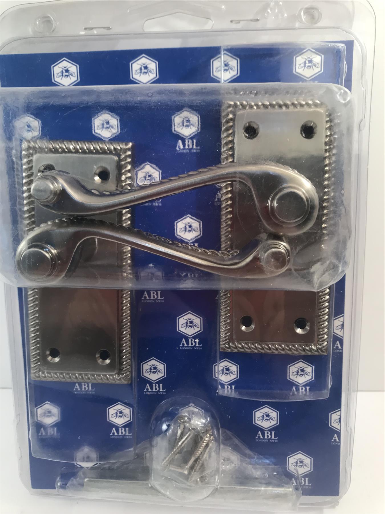 ABL Georgian Latch Handle Satin