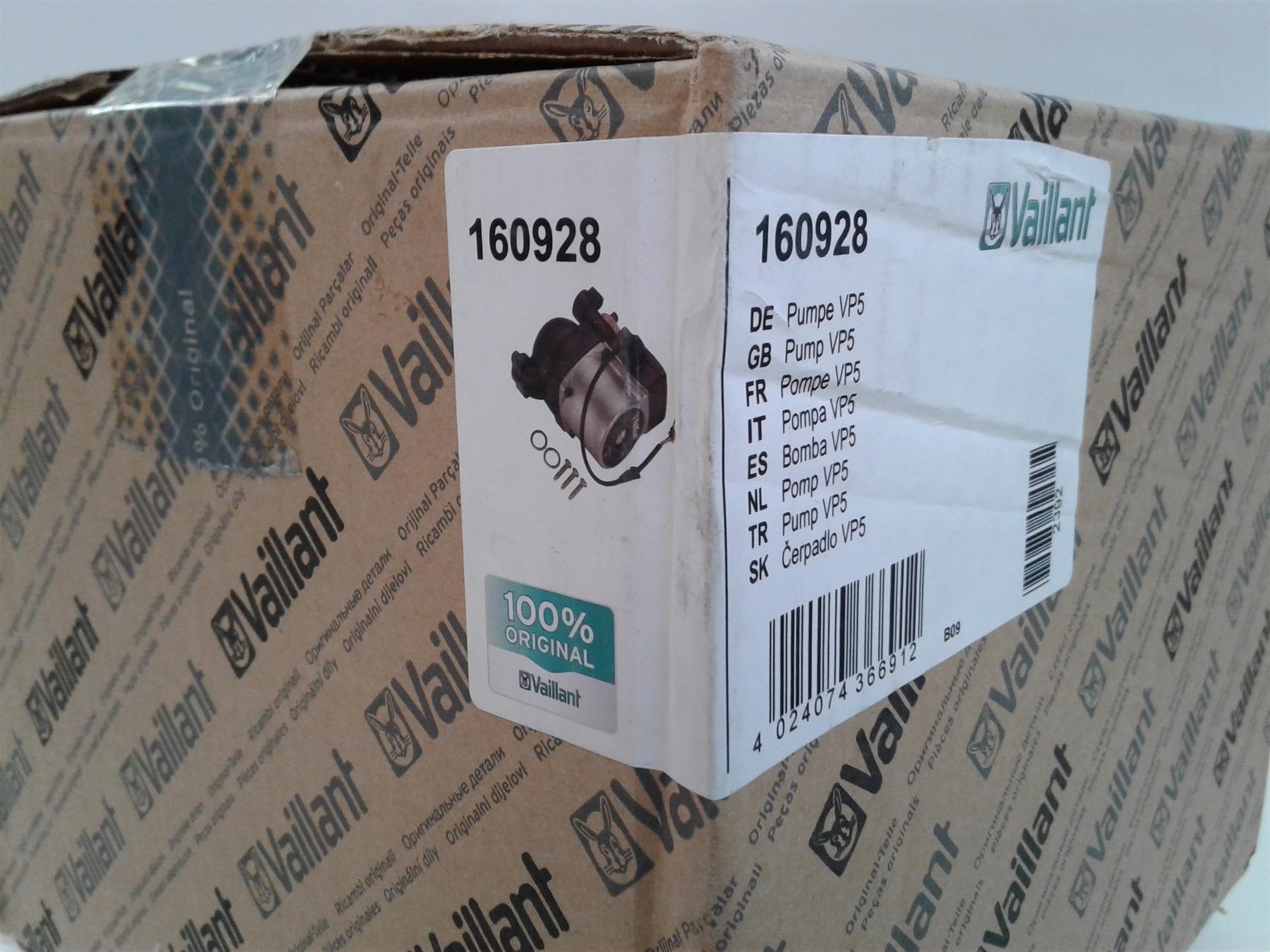 New Vaillant Pump VP5 160928
